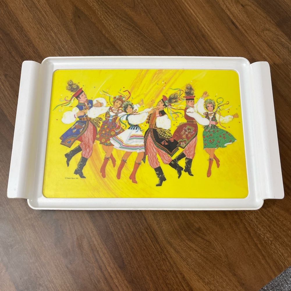 1970s Plastic Tray